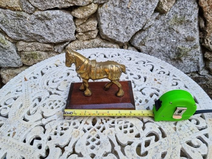 brass horse