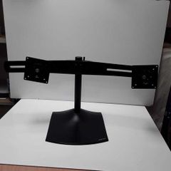 Ergotron DS100 Dual Monitor Desk Stand | Horizontal | Up to 24" Monitors