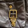 black leather bag Image 3