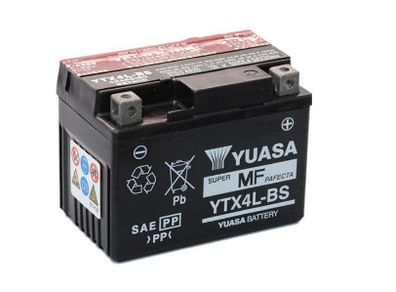 Yuasa 14V 3.2ah YTX4L-BS Motorbike Battery