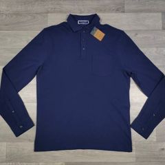 New Charles Tyrwhitt Long Sleeve Polo Shirt Mens Small