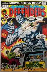 The Defenders #5 Valkyrie Origin Story (1973)