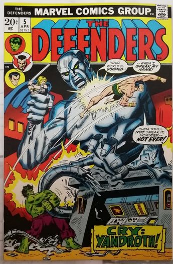The Defenders #5 Valkyrie Origin Story (1973)