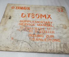 Yamaha DT80 MX Supplementary service manual