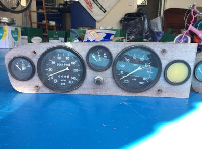 Fiat 124 Spider series one Instrument Cluster