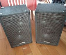 PA speakers passive tompol 350W each