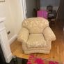 Three seater sofa and one armchair Image 2