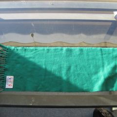 Child's "Cashmink" Green Scarf