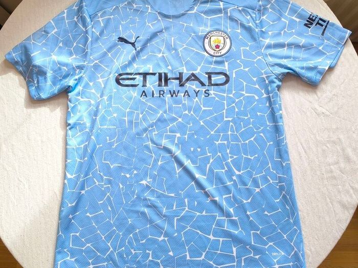 2020/21 Manchester City Puma Home Jersey Size XL Adults