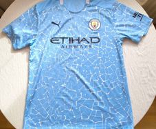 2020/21 Manchester City Puma Home Jersey Size XL Adults