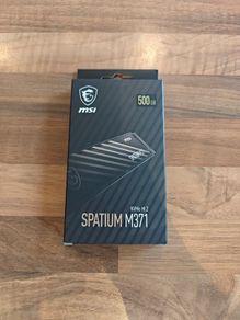 New 500GB MSI Nvme M.2 Spatium M371 Ssd