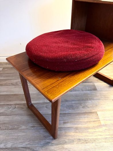 Vintage Retro Mid Century Teak Telephone Table/Hall Bench