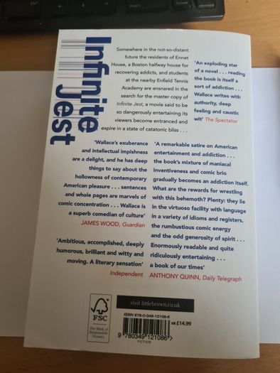 Infinite Jest David Foster Wallace