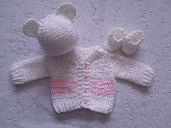 Handmade baby gift sets 0-3 months