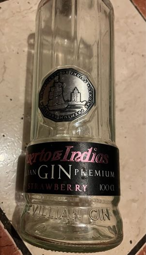 Puerto De Indias Empty Gin Bottle 1L