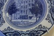Amsterdam blue delft hand painted wallplate