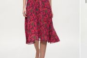 Claudie Pierlot Handkerchief Hem Midi Dress - Size 38 - 295e current stock