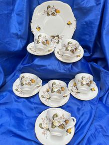 Harleigh bone china teaset
