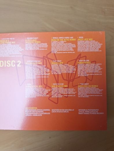 CD Jazzanova Remixed Double CD Gatefold