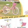 Glerc 20inch Girl's Bicycle Image 2