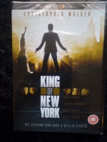 The King Of New York (1990) New And Sealed Dvd Christopher Walken Abel Ferrera