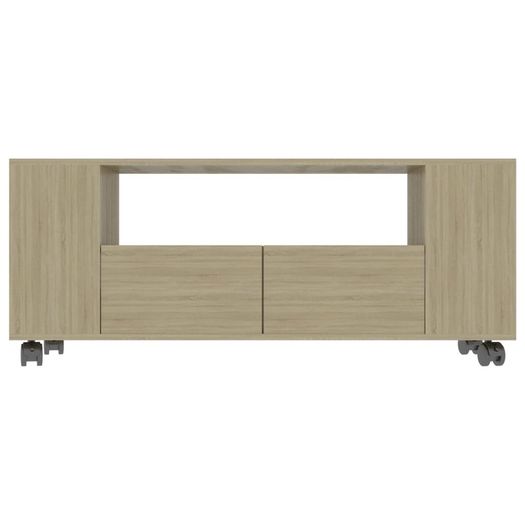 TV Cabinet Sonoma Oak 120x35x43 cm Chipboard