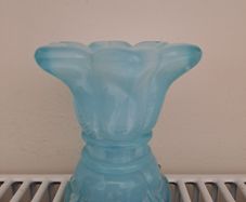1950s Opaline posy vase