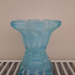 1950s Opaline posy vase