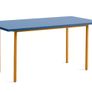 Dinner Table- Two-Colour 160 x 82 cm, ochre - blue Image 2