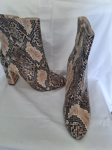 Snakeskin Ankle boots
