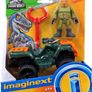 BRAND NEW Imaginext Jurassic World, ATV & Technician Action Figure Image 6