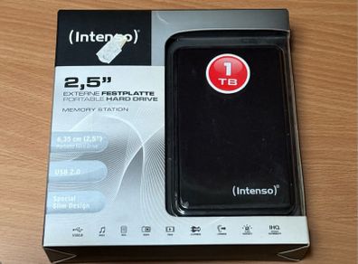Intenso 1TB Portable Hard Drive