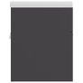 Sink Cabinet with Built-in Basin Grey Chipboard Image 10