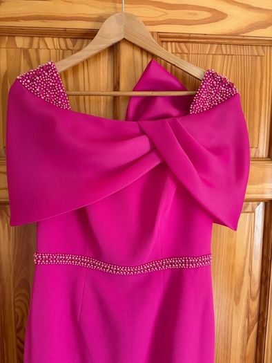 Couture Club Fuchsia Mother of the Bride Dress