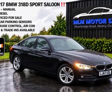 2017 Bmw 318d Sport Saloon  Mint!low Vrt 3.3k