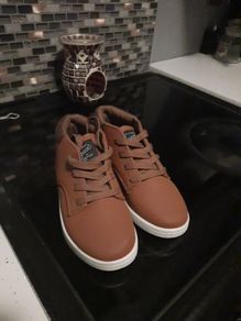 boys genuine tan penguin boots