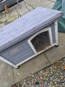 insulated dog kennel