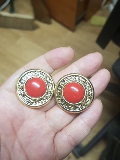 Vintage Lucite Earrings