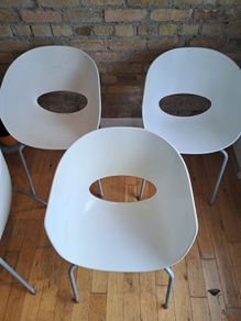 Sintesi Orbit Large Chairs set of 4  (1960's Italian Designed)
