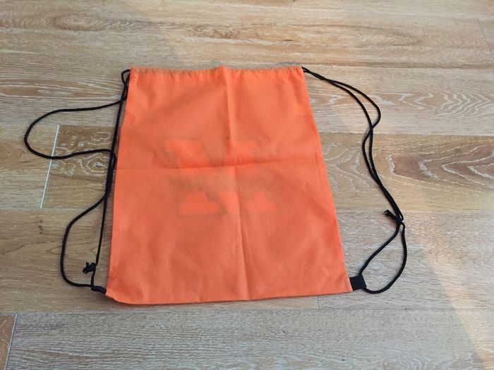 New Malvern Leopards Orange Drawstring Bag