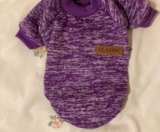 Gorgeous Dog Jumper Purple Brand New Size Small