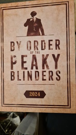 By Order Of The Peaky Blinders 2024. Beautiful 2024  Diary Unused And In Mint Condition. Hardback In Very Good Condition.