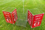 Dump Baskets - Retail Merchandising Display Bins - Like New - Large Quantity