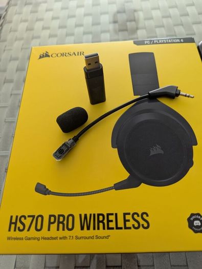 Corsair Wireless Gaming Headset HS70 PRO
