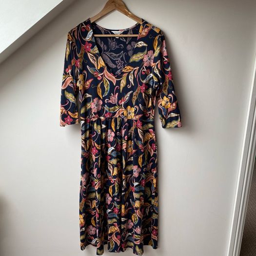 Seasalt Cornwall Organic Cotton Helena Midi Dress