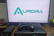 Modded XBOX 360 250GB - with cables and controller