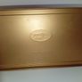 Vintage Art Deco circa 1920s State Express cigarette tin, gold tone /trinket box Image 6