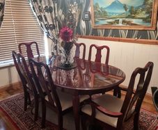 table and chairs