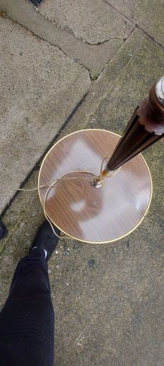 1960s /70s french art deco table floor lamp ,working,,used nice condition,3 legs veneer, see pictures for condition ,buyer collects, sold as seen,freestanding.
