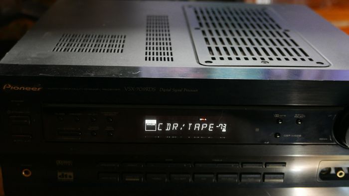 Pioneer Vsx-709rds Audio Video Receiver Tested +remote